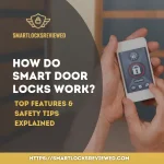 How do smart door locks work? Discover top features and safety tips.