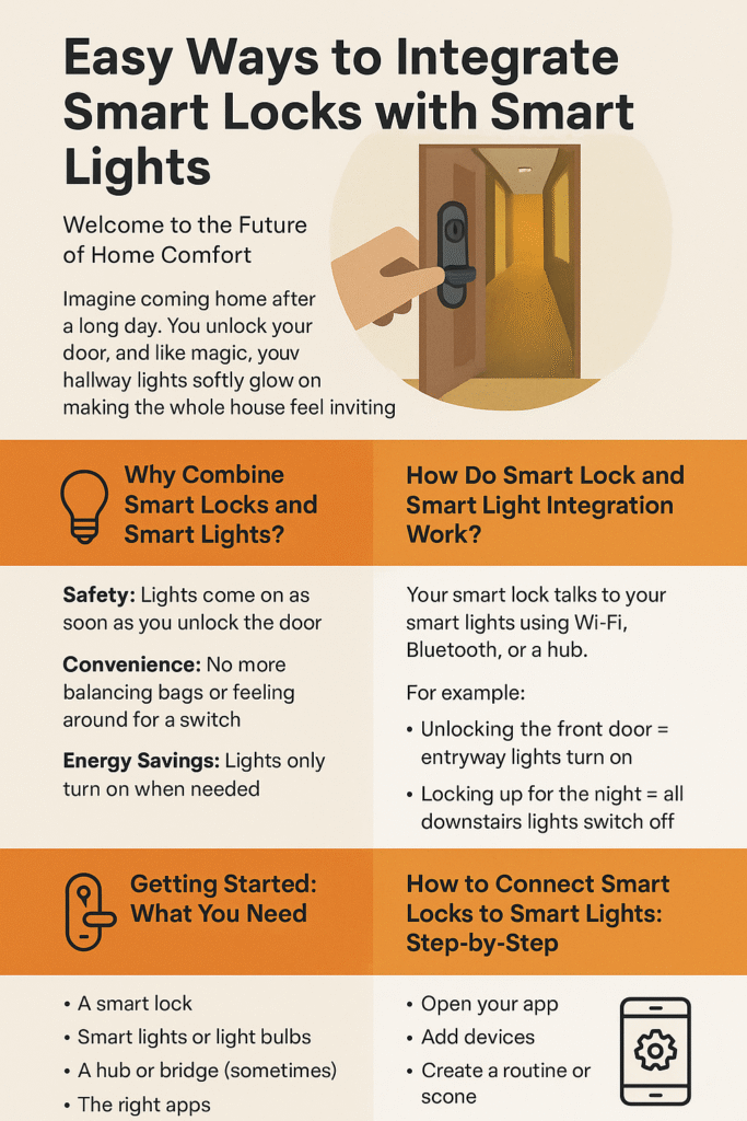  Smart Lock and Smart Light Integration