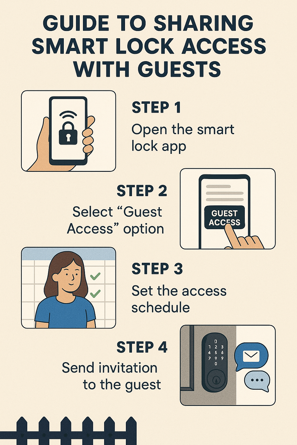 Smart Lock Guest Access