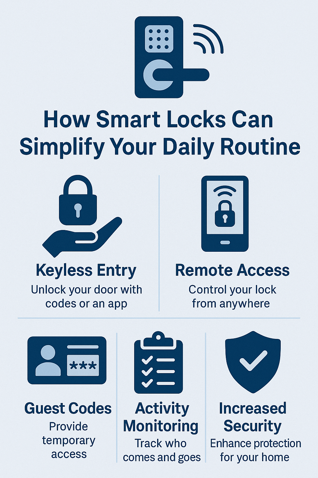  How Smart Locks Can Simplify Your Daily Routine