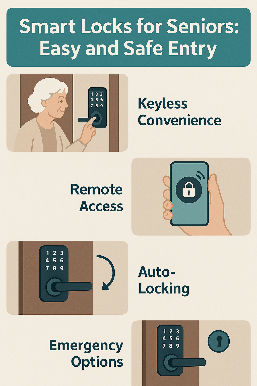  Smart Locks for Seniors