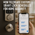 Smart Lock Schedule Setup