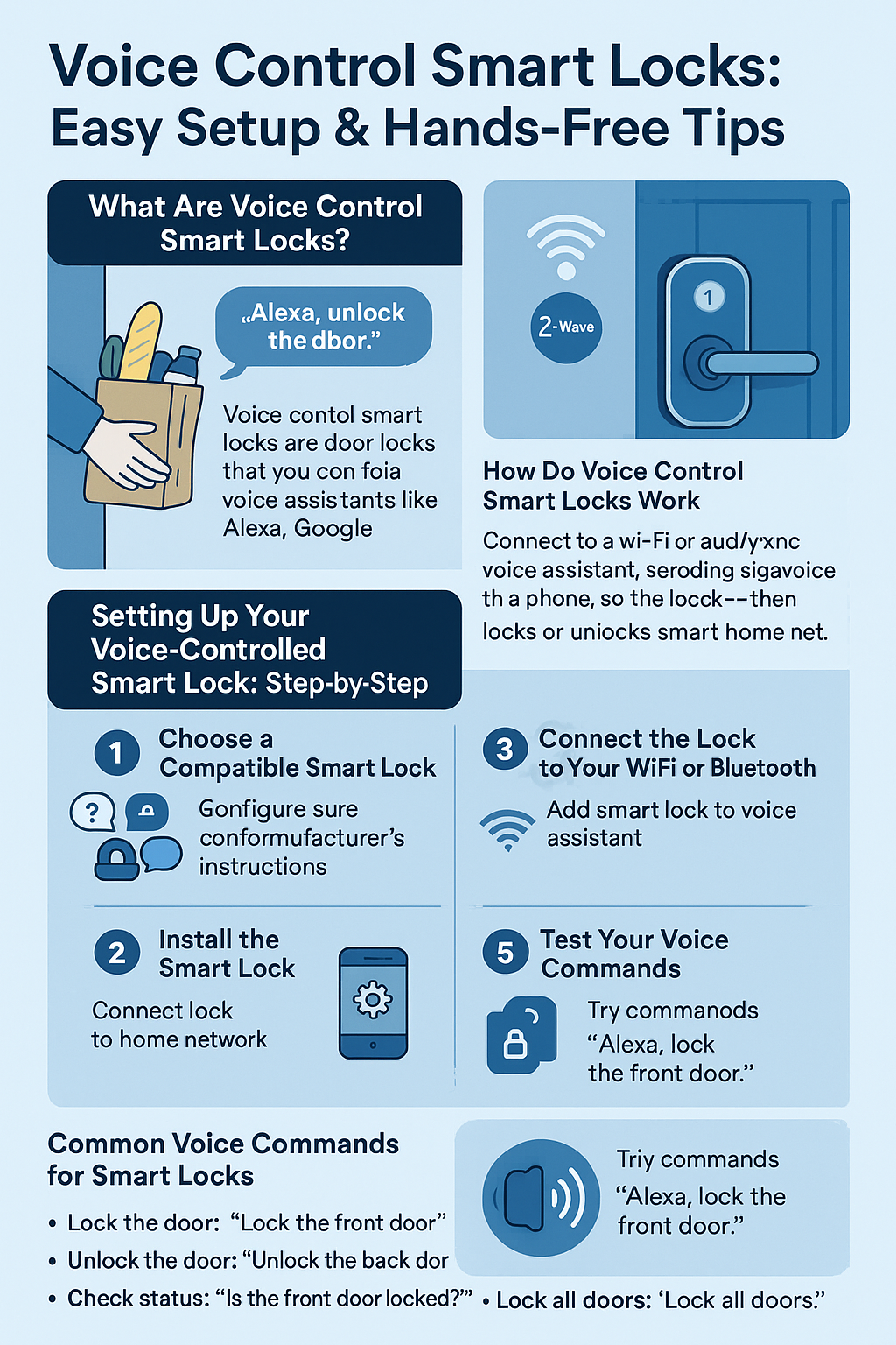 Voice Control Smart Locks