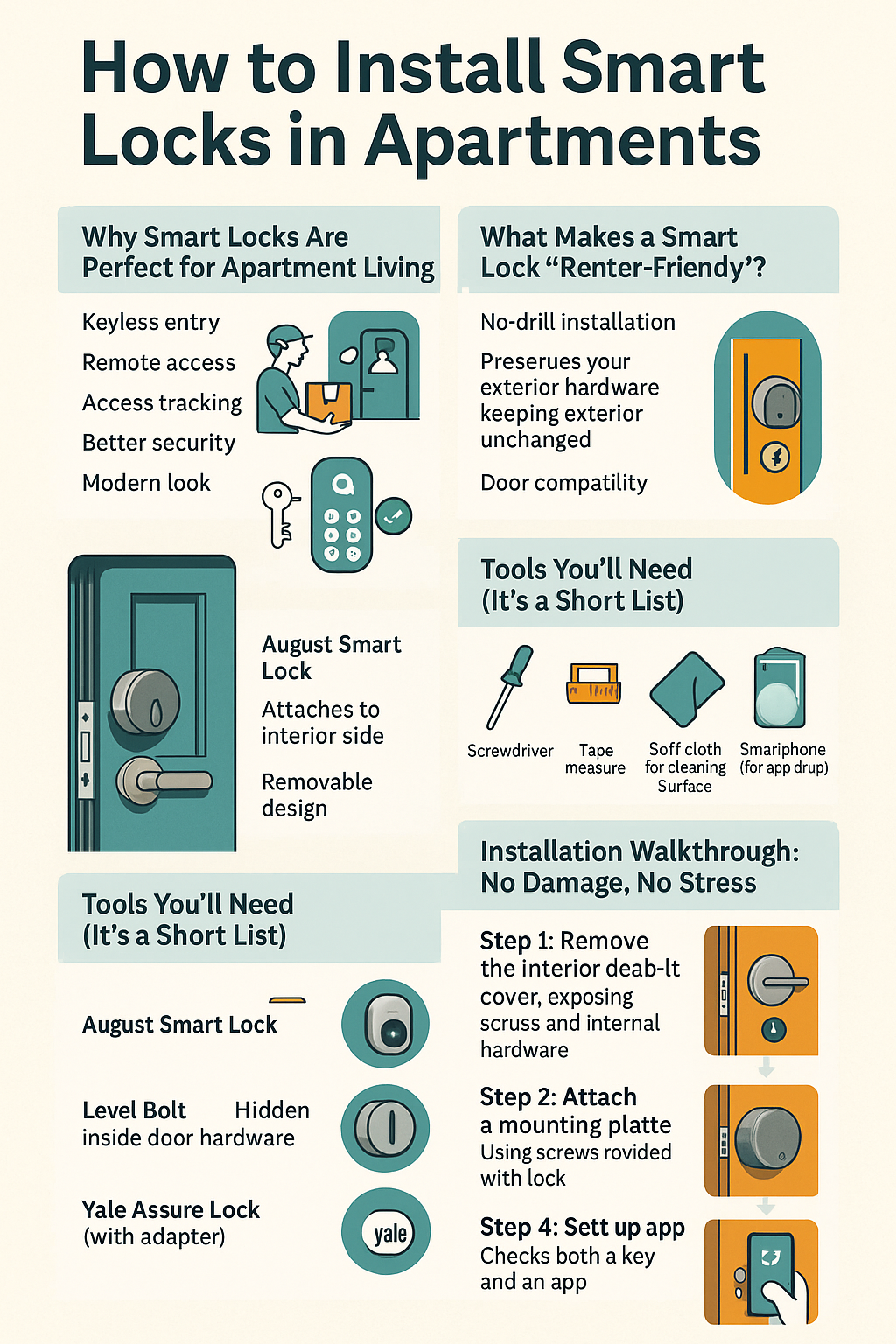 Smart Lock Installation for Apartments