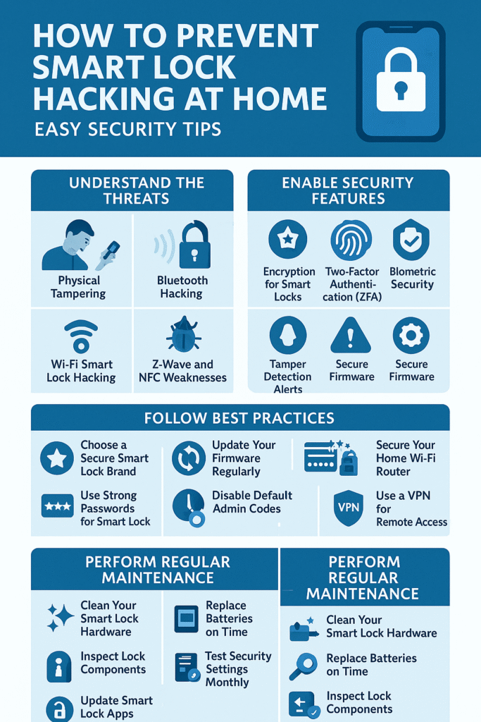 How to Prevent Smart Lock Hacking at Home