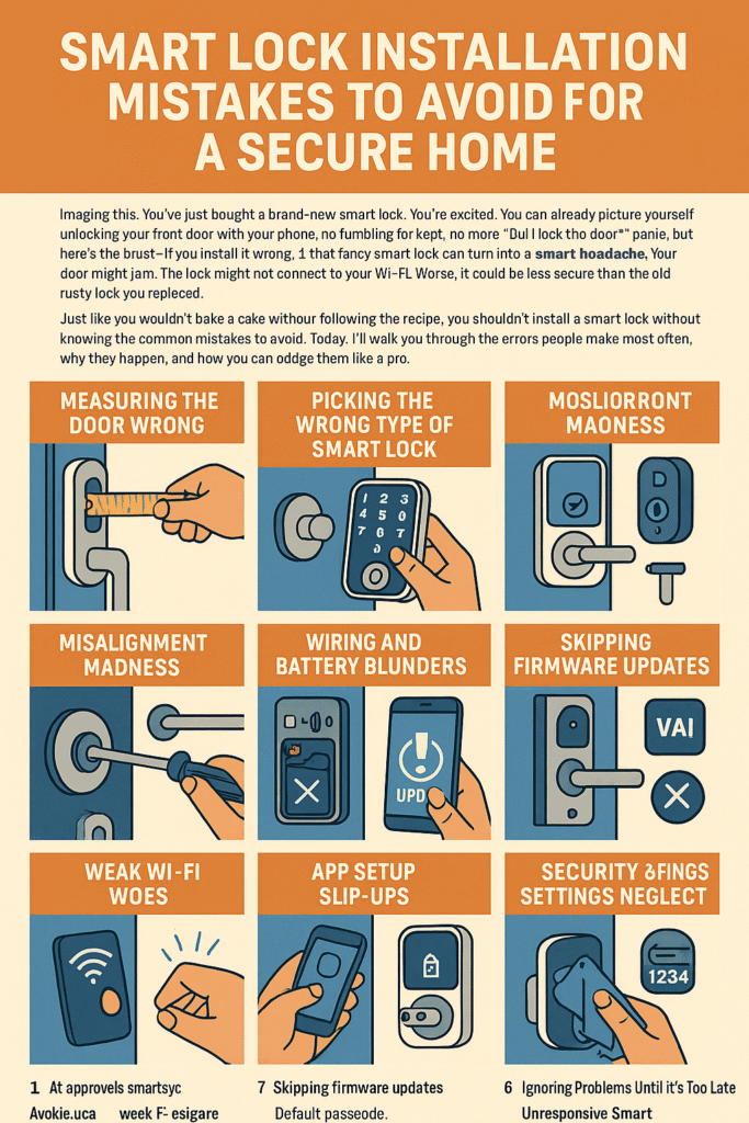Smart Lock Installation Mistakes to Avoid