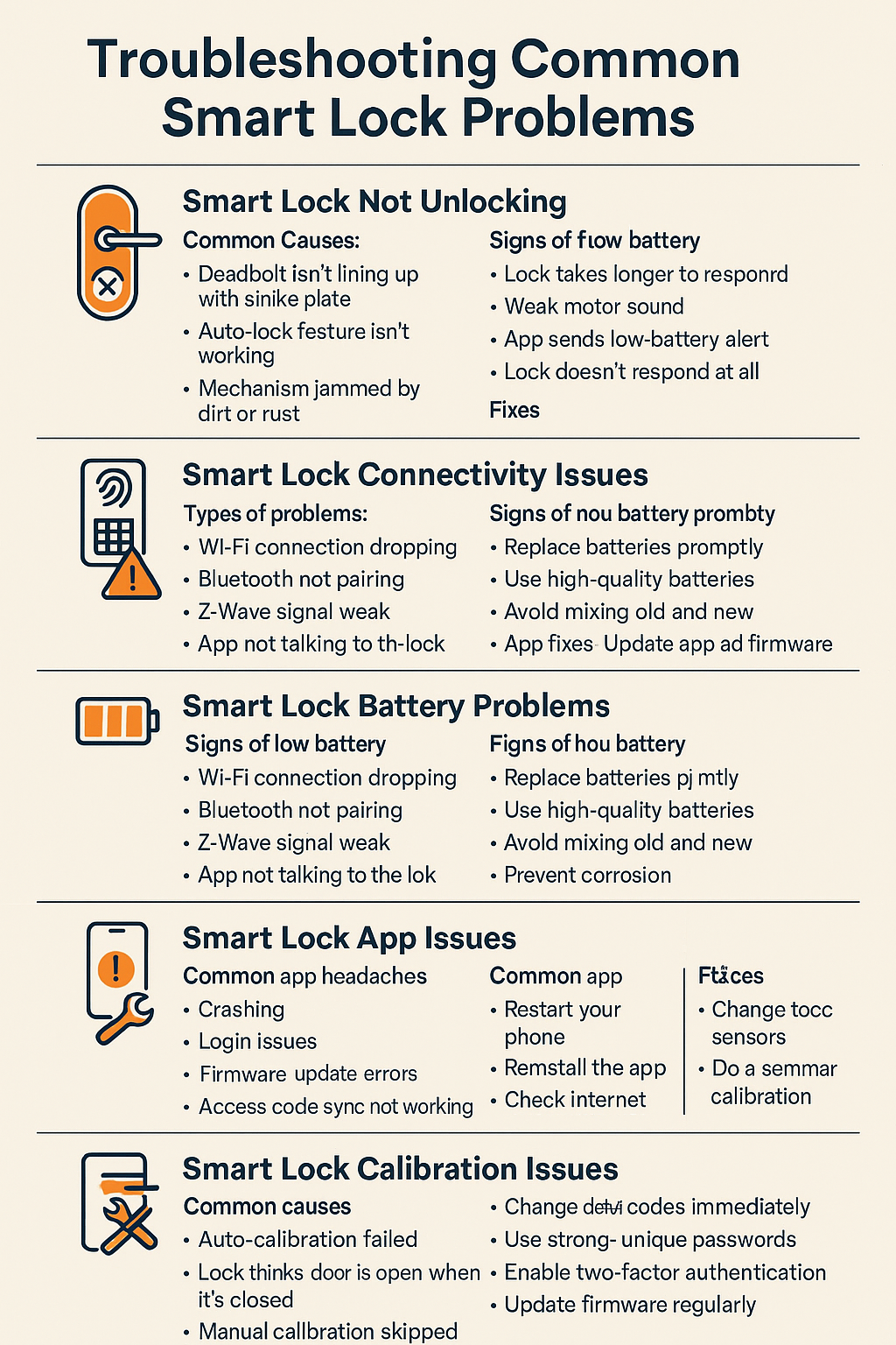 Troubleshooting Common Smart Lock Problems