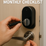 Smart Lock Maintenance Checklist
