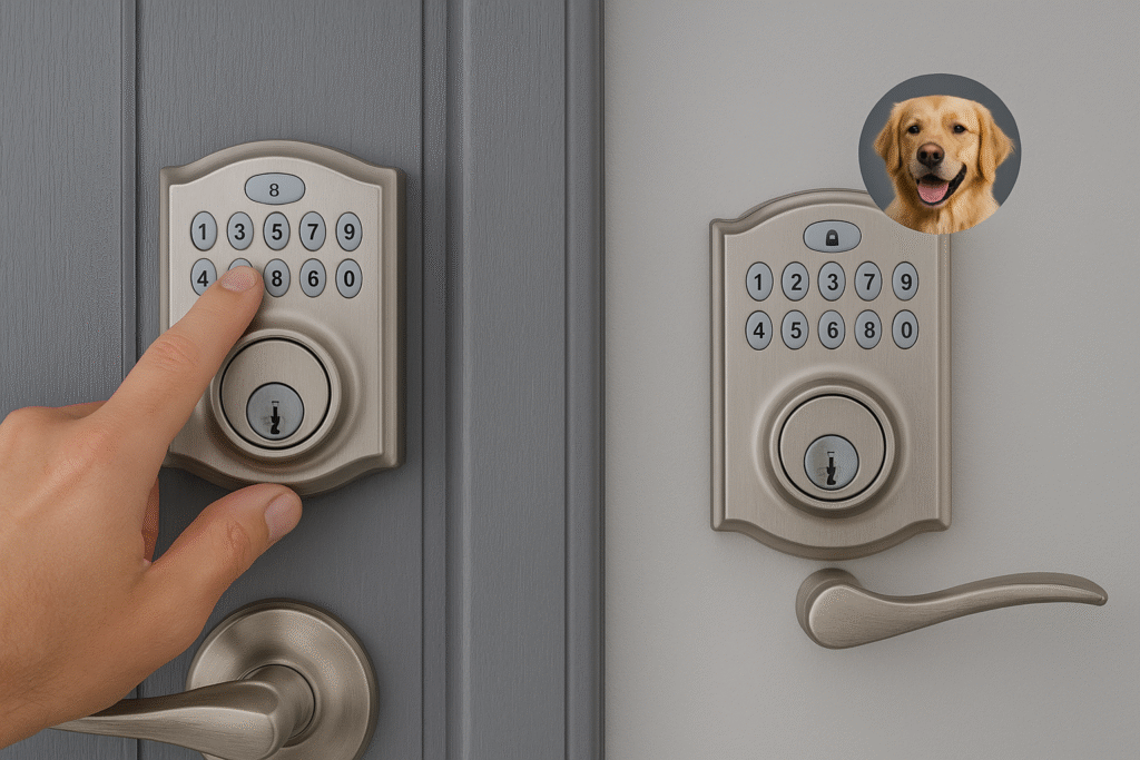 Airbnb smart lock setup