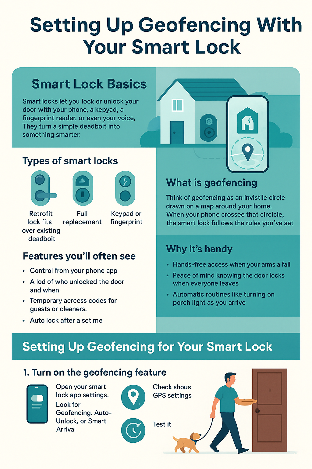 geofencing with your smart lock