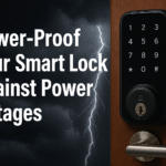 steps to secure smart locks against power outages