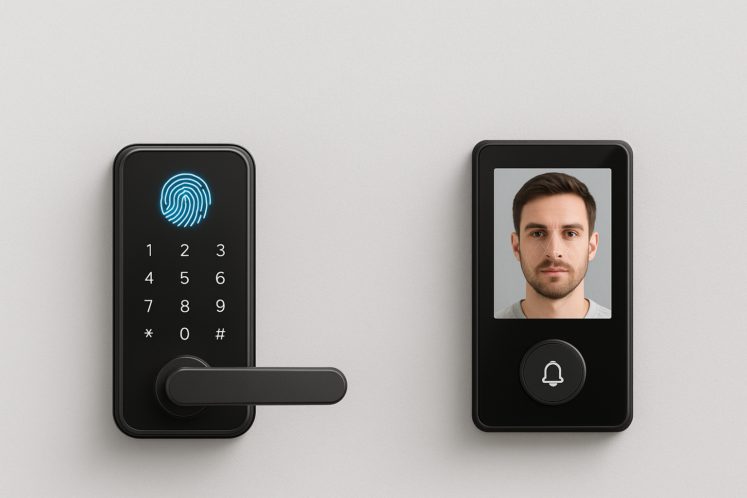 fingerprint smart locks vs face recognition smart locks