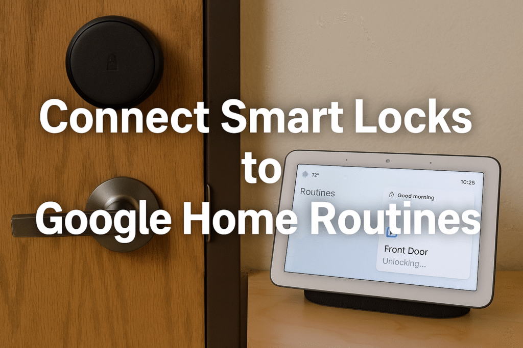 Connect Smart Locks to Google Home Routines (Step-by-Step)