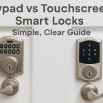 Smart locks with keypads vs touchscreen interfaces