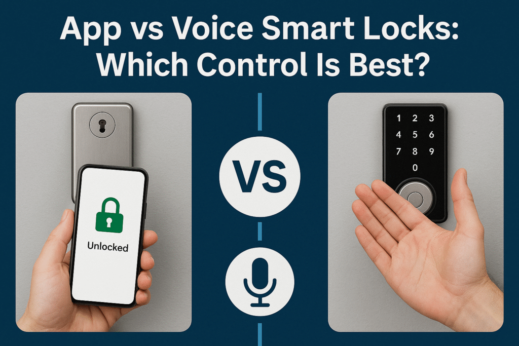 App vs Voice Smart Locks: Which Control Is Best?