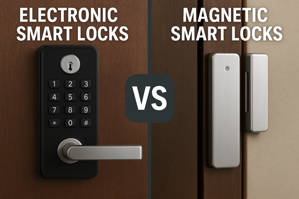 Electronic vs Magnetic Smart Locks: Which Should You Choose