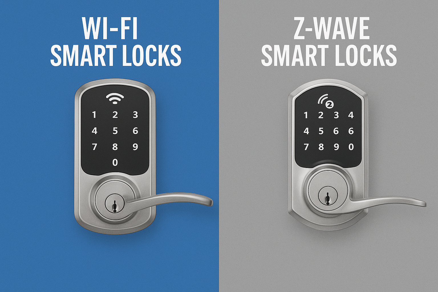 Wi-Fi Smart Locks vs Z-Wave Smart Locks