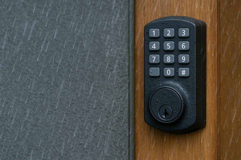 Weatherproofing Outdoor Smart Locks