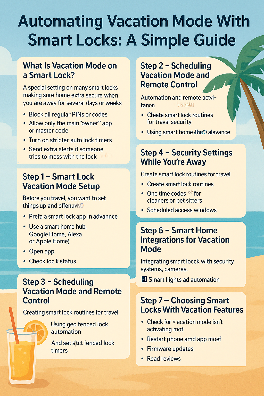 Automating Vacation Mode With Smart Locks