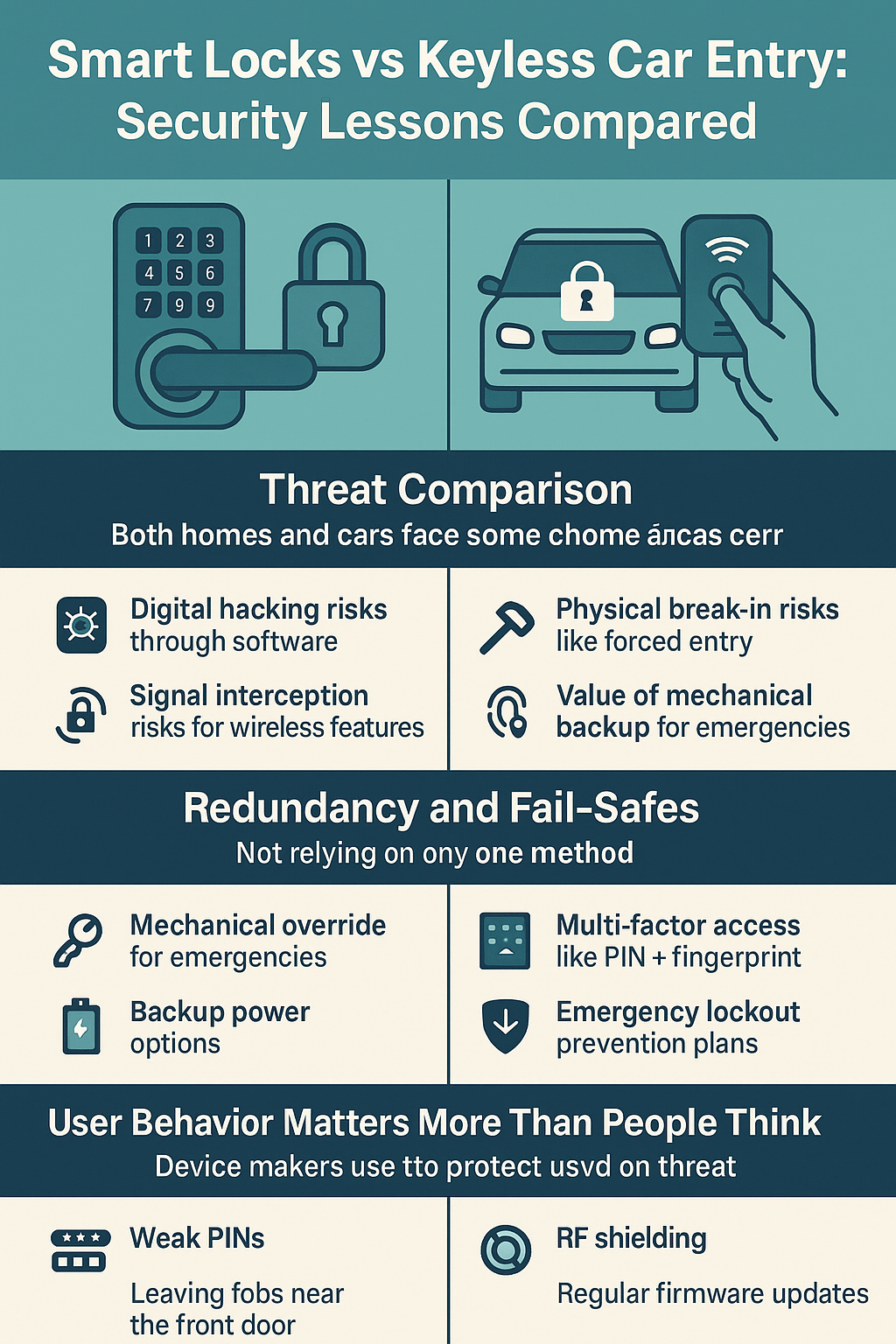 Smart Locks vs Keyless Car Entry