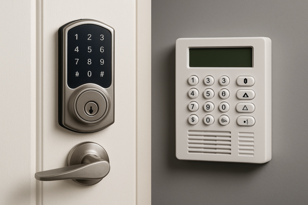 smart locks vs security systems